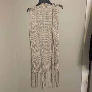 Crochet vest